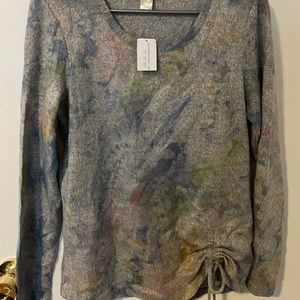 Long sleeve tie dye shirt
